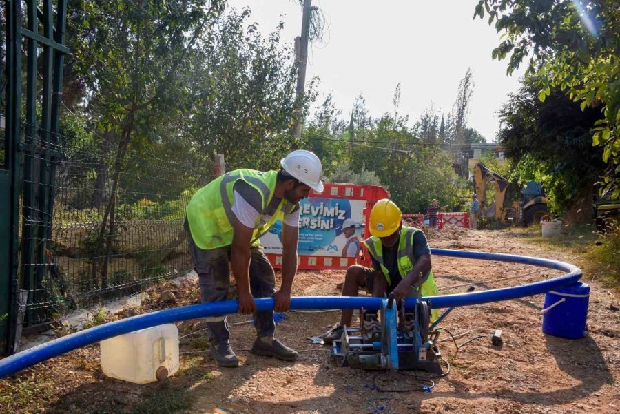 Meski, Kaburgediği Mahallesi’ne Kesintisiz İçme Suyu Temin Etti