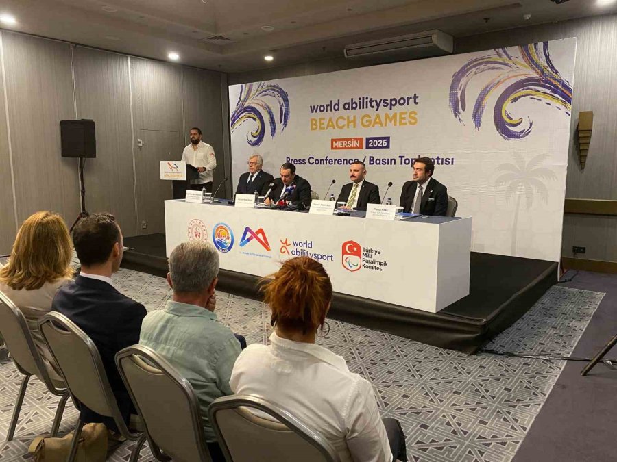 Mersin, ‘dünya Bedensel Engelliler Plaj Oyunları’na Ev Sahipliği Yapacak