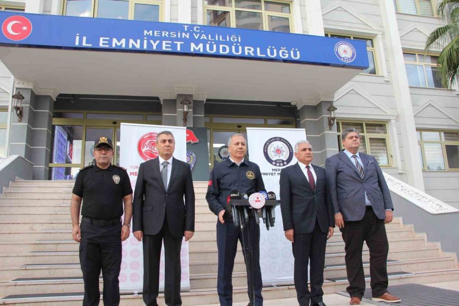 İçişleri Bakanı Yerlikaya: "narko Kapan Mersin’le 3 Organize Suç Örgütü Çökerildi, 370 Şahıs Yakalandı"