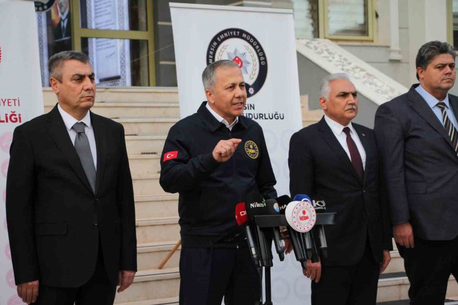 İçişleri Bakanı Yerlikaya: "narko Kapan Mersin’le 3 Organize Suç Örgütü Çökerildi, 370 Şahıs Yakalandı"