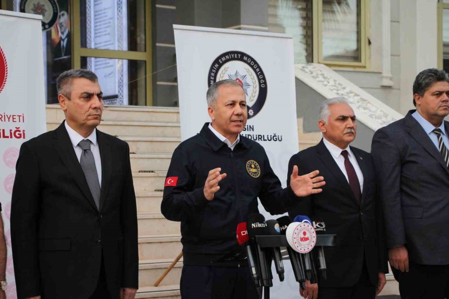 İçişleri Bakanı Yerlikaya: "narko Kapan Mersin’le 3 Organize Suç Örgütü Çökerildi, 370 Şahıs Yakalandı"