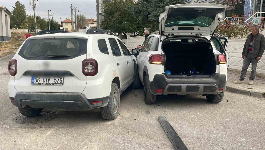 Karaman’da Cipler Çarpıştı: 1 Yaralı