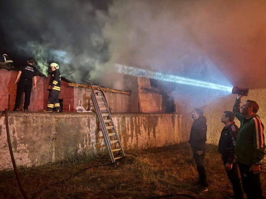 Kulu’da Müstakil Evde Yangın