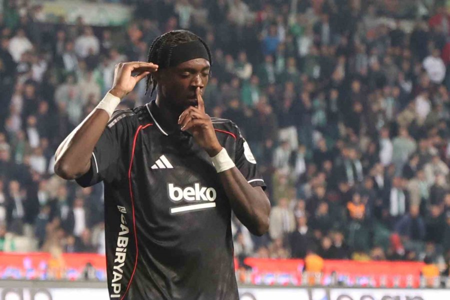 Trendyol Süper Lig: Konyaspor: 0 - Beşiktaş: 2 (maç Sonucu)