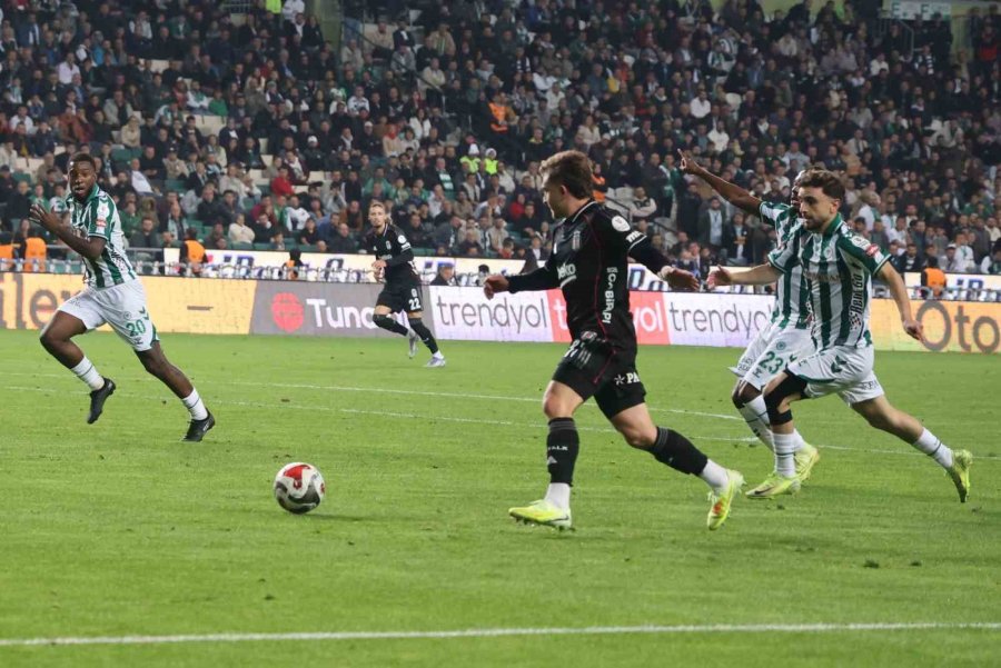 Trendyol Süper Lig: Konyaspor: 0 - Beşiktaş: 2 (maç Sonucu)