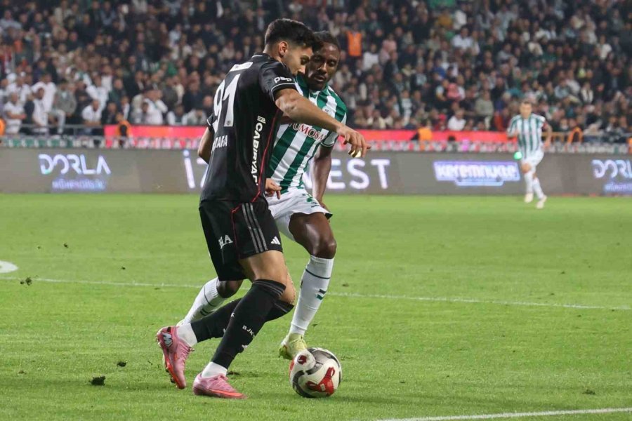 Trendyol Süper Lig: Konyaspor: 0 - Beşiktaş: 2 (maç Sonucu)