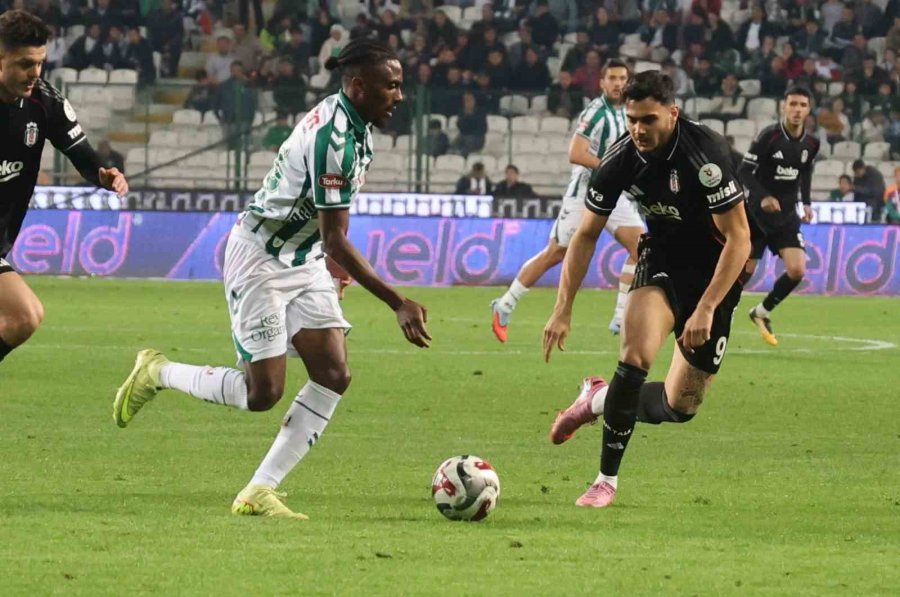 Trendyol Süper Lig: Konyaspor: 0 - Beşiktaş: 2 (maç Sonucu)