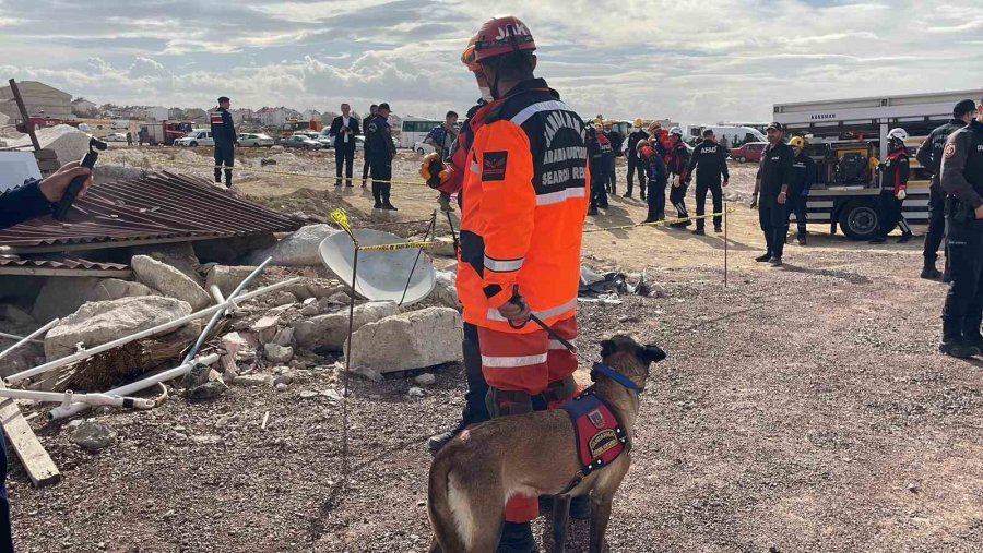 Karaman’da Saha Tatbikatı Gerçeğini Aratmadı