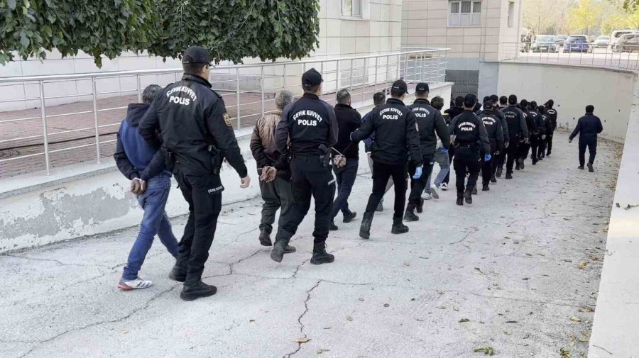 "narkokapan Konya" Operasyonu: 424 Tutuklama