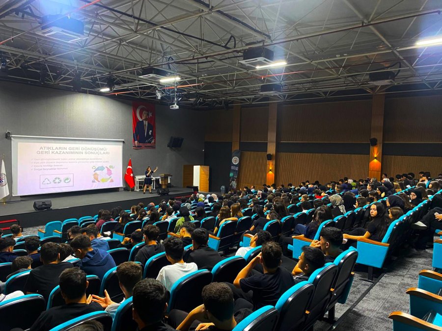 Alanya Belediyesi’nden Lise Öğrencilerine Sıfır Atık Ve İklim Değişikliği Eğitimi
