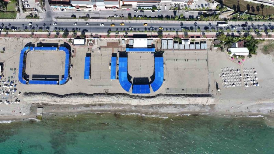 Alanya Belediyesi’nden Ücretsiz Plaj Voleybolu Etkinliği Ve Halk Turnuvası