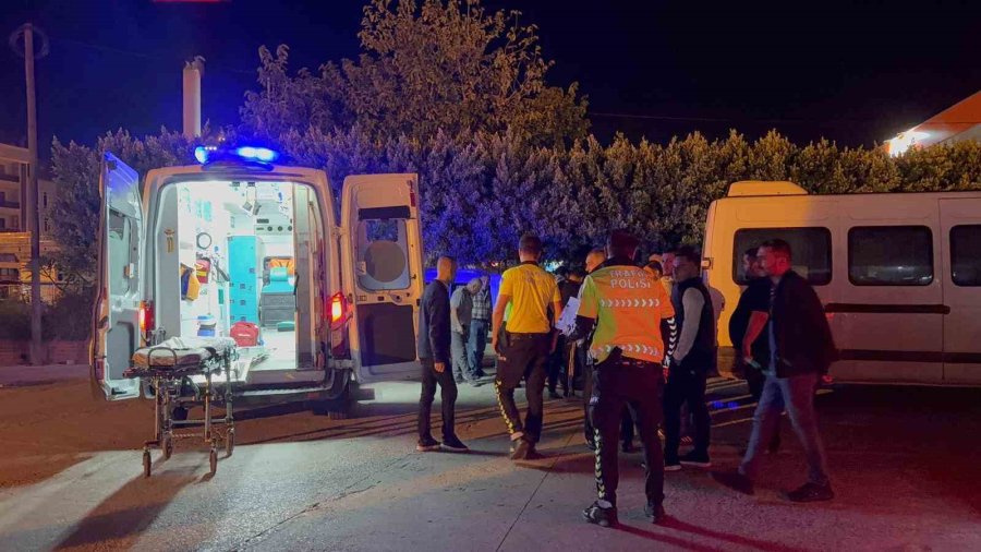 Gazipaşa’da Minibüsün Çarptığı Yaya Yaralandı