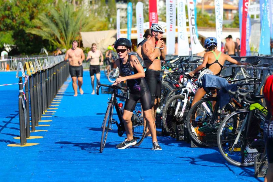 34. Alanya Triatlonu Başladı