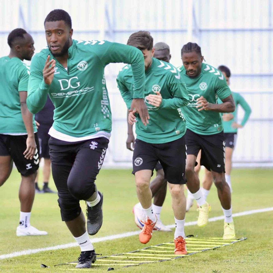 Konyaspor, Gençlerbirliği Maçının Hazırlıklarını Tamamladı