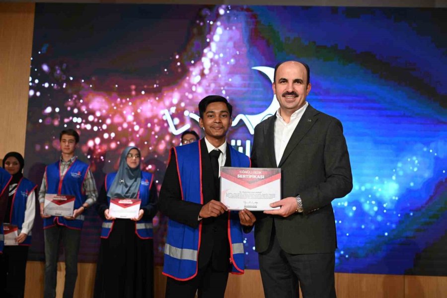 Başkan Altay, Liman Gönüllüleri Platformu Üyesi Gençlerle Buluştu: