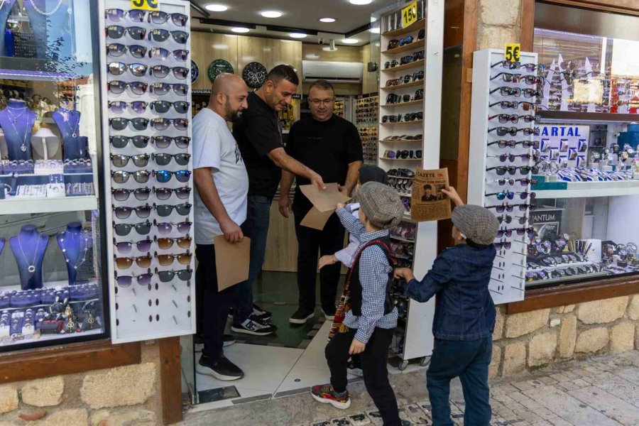 Minik Öğrenciler 102 Yıl Öncesinin Gazetecileri Oldu