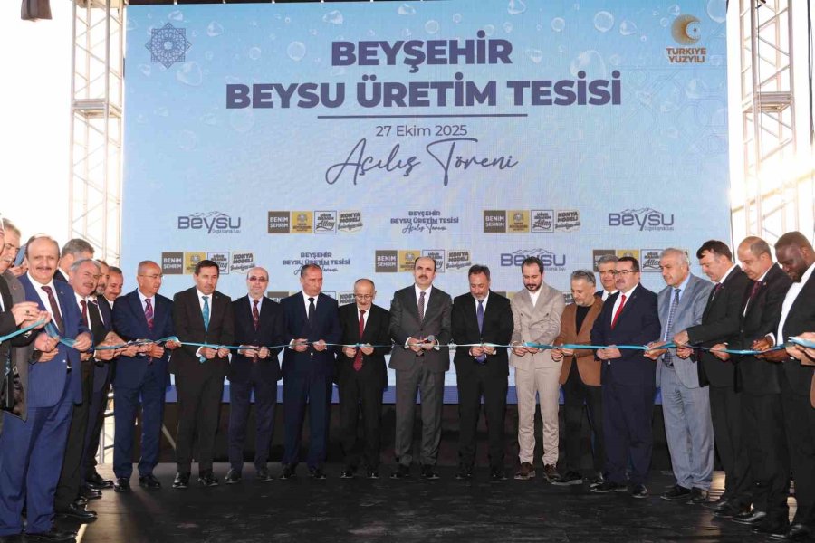 Başkan Altay, Beysu’nun 1 Milyar 130 Milyonluk Dev Tesisini Hizmete Açtı