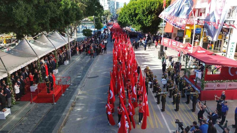 Antalya’da Cumhuriyet’in 102’nci Yılı Kutlamaları