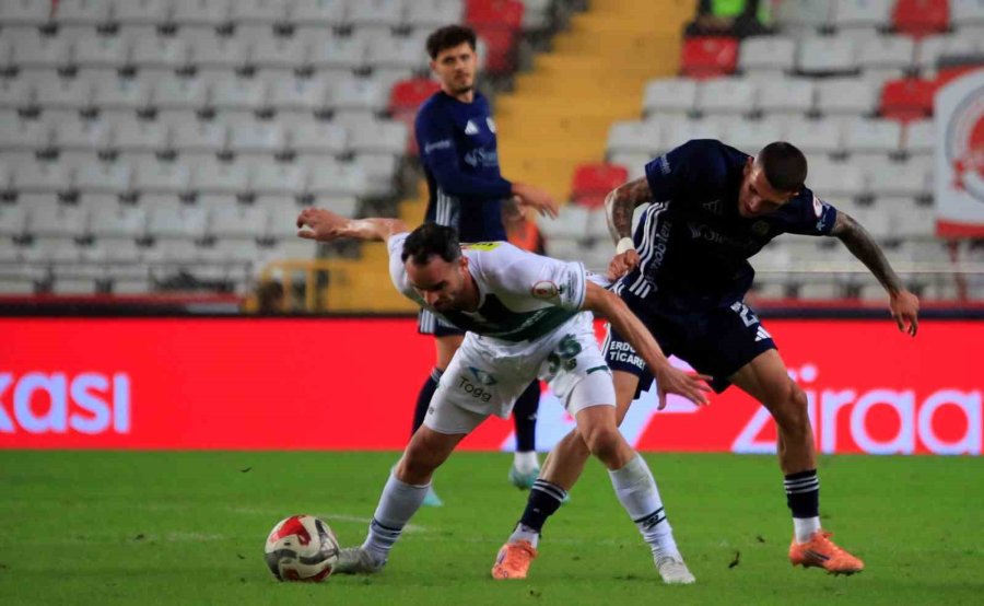 Ziraat Türkiye Kupası: Antalyaspor: 3 - Bursaspor: 0