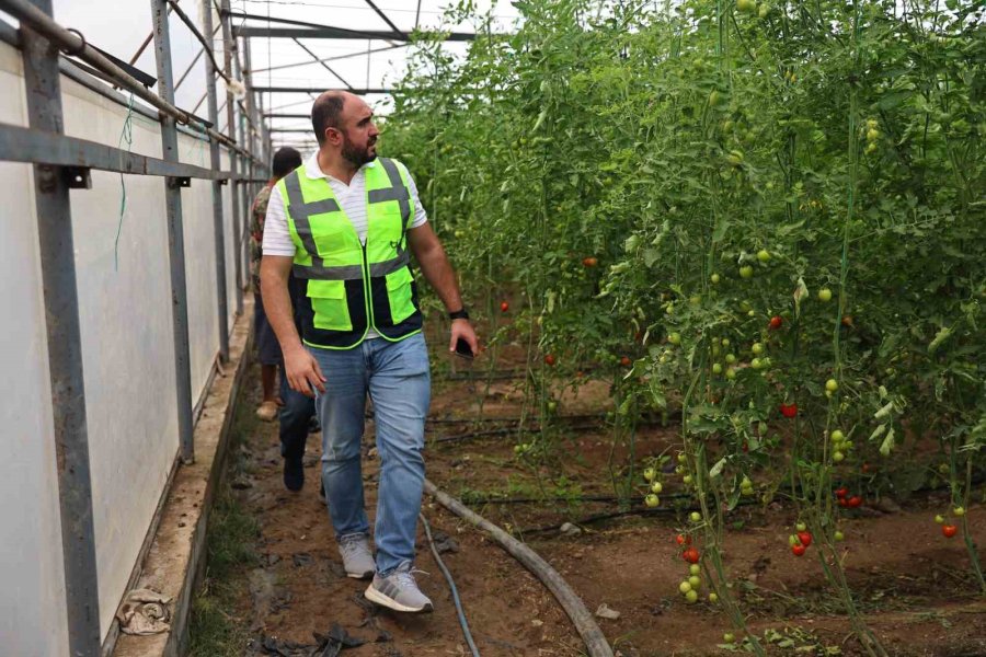 Serik’te Hasar Tespit Çalışmaları Sürüyor