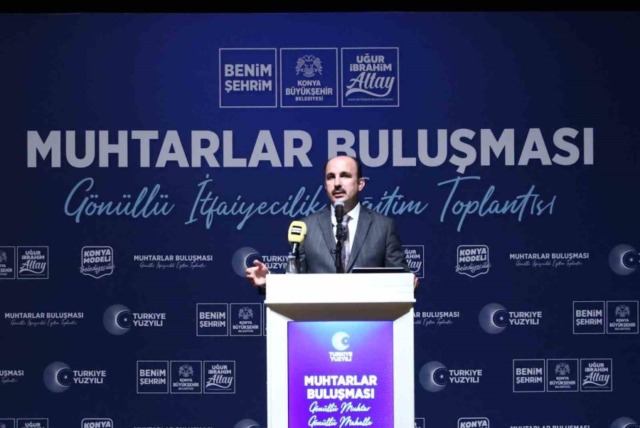 Başkan Altay: "muhtarlarımızla Hangi Yola Çıktıysak Allah’ın İzniyle Onu Başardık"