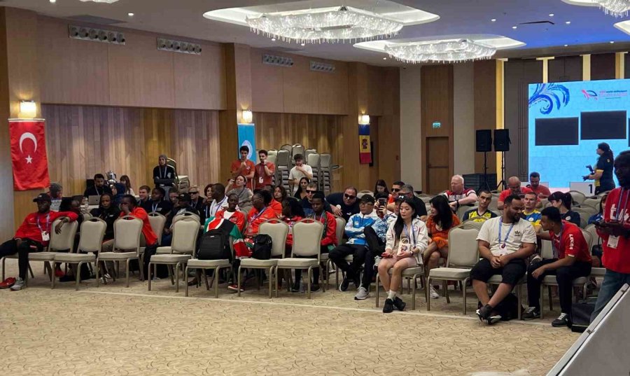 Görme Engelliler Dünya Halter Şampiyonası Mersin’de Başladı