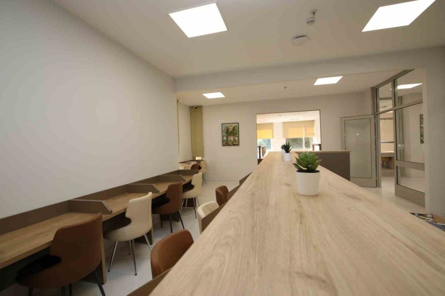 Akdeniz Üniversitesi Kütüphanesi Yüzde 30 Büyüdü