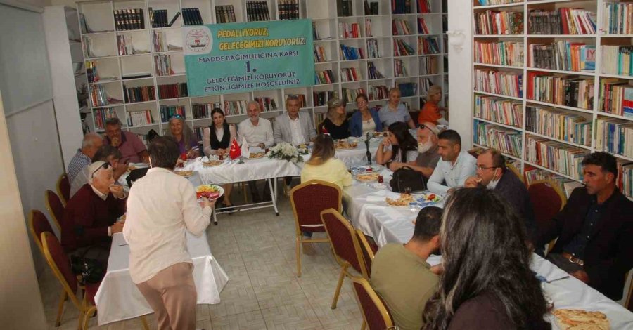 Mersin’de Bağımlılığa Karşı Pedallar Gelecek İçin Dönecek
