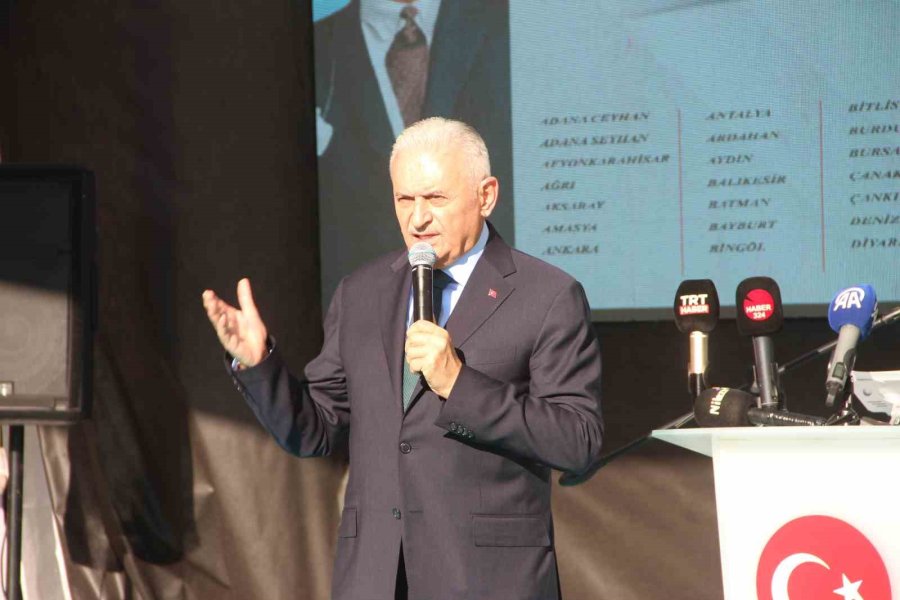 Mersin’de "kızılay Anaokulu" Binali Yıldırım’ın Katıldığı Törenle Hizmete Açıldı