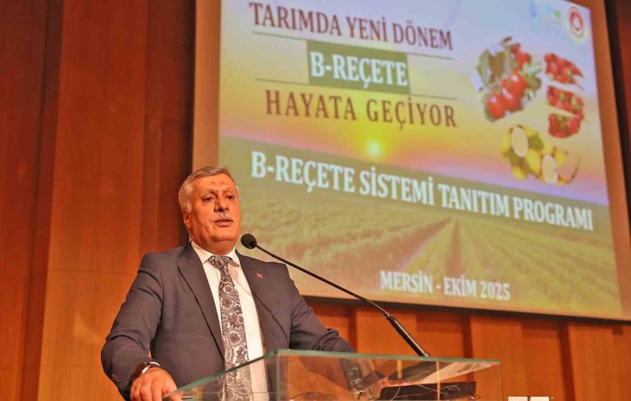 Tarımda Dijital Dönüşüm: ’b-reçete’ Sistemi Mersin’de Tanıtıldı