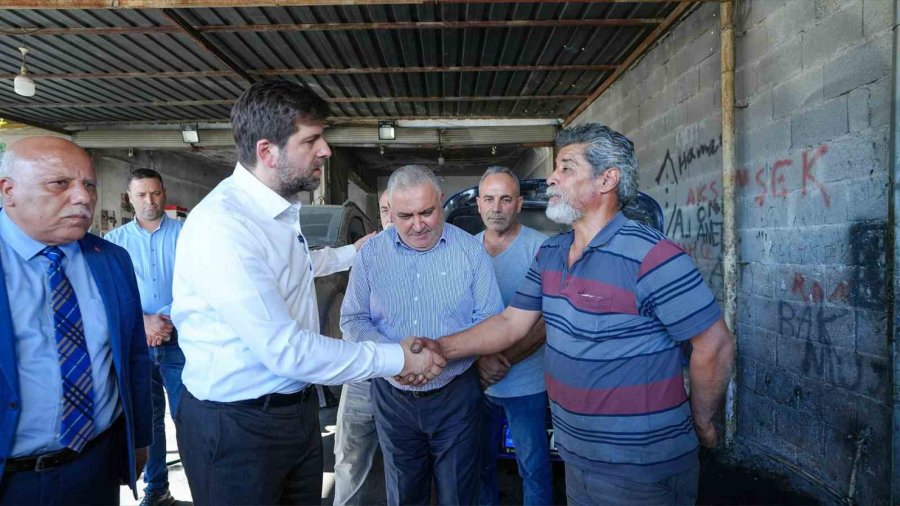 Başkan Boltaç, Küçük Sanayi Esnafı İle Buluştu