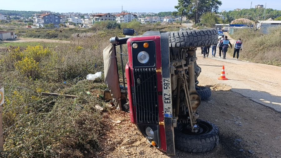 Antalya’da Safari Aracı Devrildi: 9 Turist Yaralandı