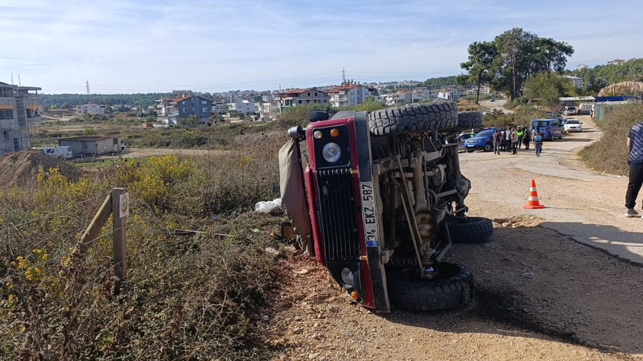 Antalya’da Safari Aracı Devrildi: 9 Turist Yaralandı