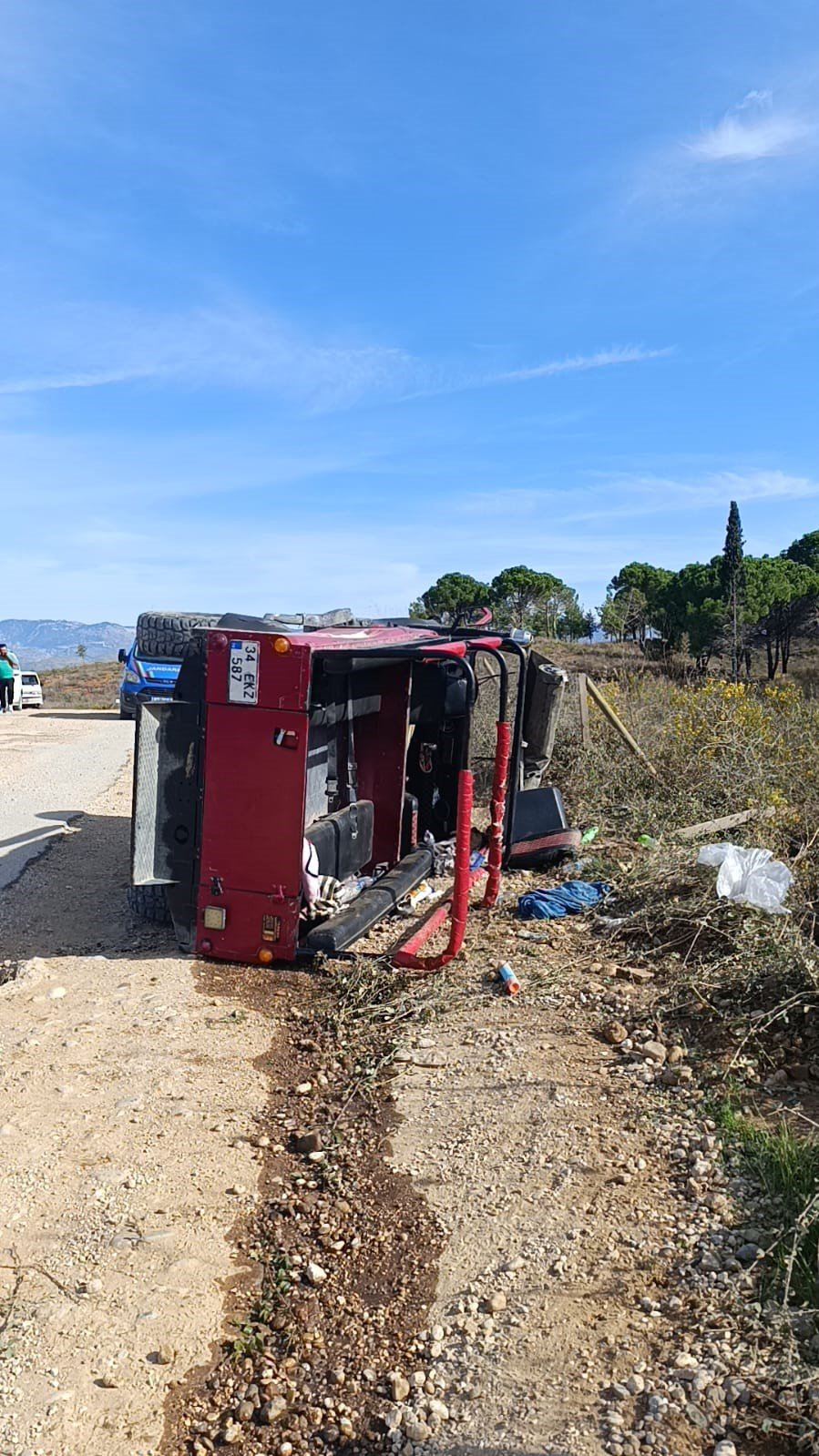 Antalya’da Safari Aracı Devrildi: 9 Turist Yaralandı