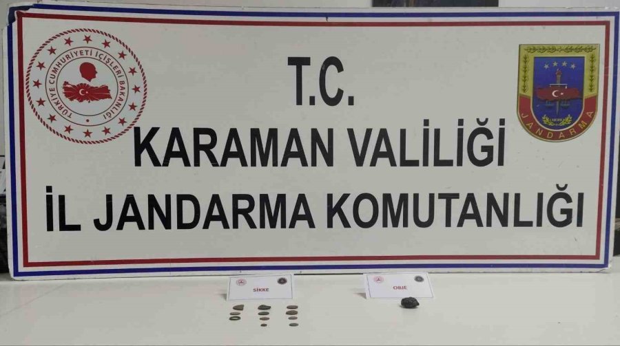 Jandarmanın Uygulamasında Tarihi Eser Ve Esrar Ele Geçirildi: 2 Tutuklama