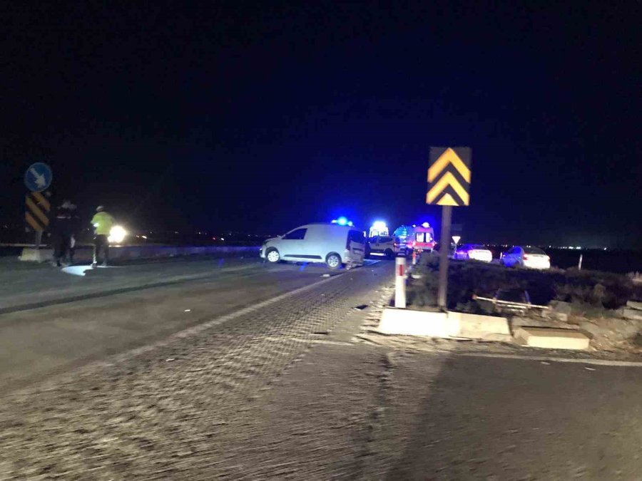 Konya’da Üç Araçlı Trafik Kazası: 6 Yaralı