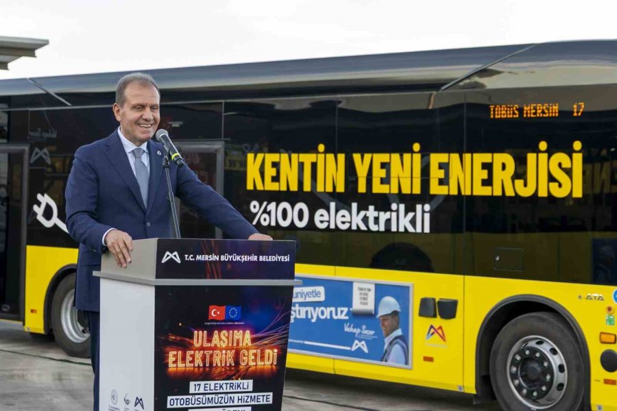 Başkan Seçer: "elektrikli Otobüsler Bizim Vizyonumuza Uygun"