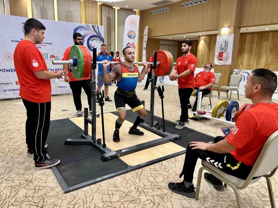 Görme Engelliler Dünya Halter Şampiyonası, Mersin’de Sürüyor