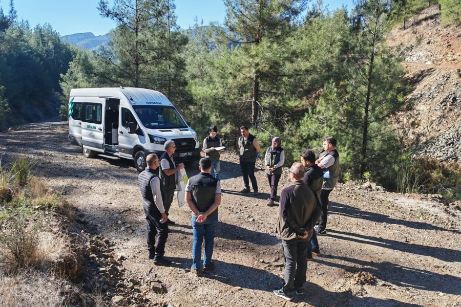 Mersin Orman Bölge Müdürlüğü’nde Saha Eğitimleri Devam Ediyor