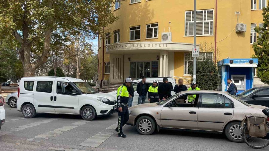 Mersin’den Çaldığı Otomobille Karaman’da Gezerken Yakalandı