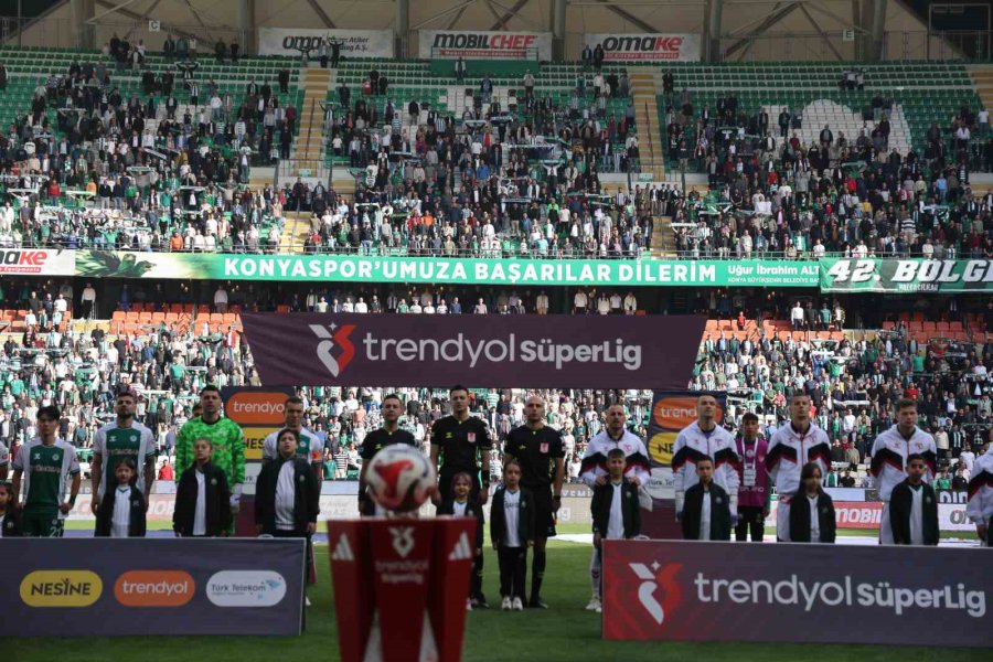 Trendyol Süper Lig: Konyaspor: 0 - Samsunspor: 2 (ilk Yarı)