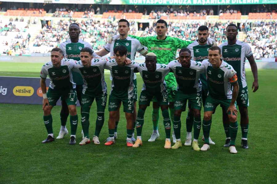 Trendyol Süper Lig: Konyaspor: 0 - Samsunspor: 2 (ilk Yarı)