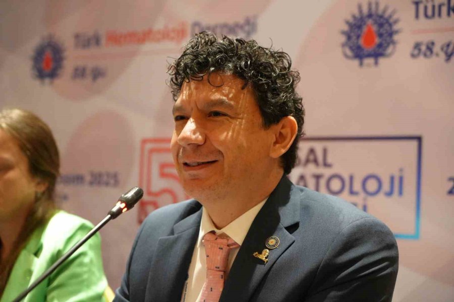 Türk Hematoloji Derneği Başkanı Prof. Dr. Ar: "ulusal Veri Tabanları Dünyaya Referans Oluyor"