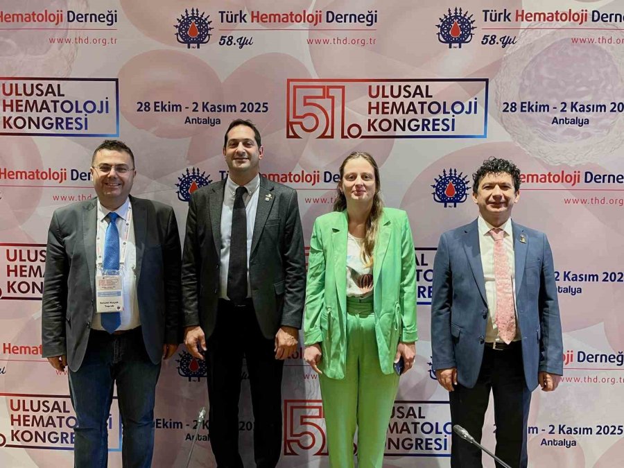 Türk Hematoloji Derneği Başkanı Prof. Dr. Ar: "ulusal Veri Tabanları Dünyaya Referans Oluyor"