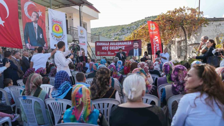 Başkan Boltaç: "5 Yıl Boyunca Asfalt Durmayacak"