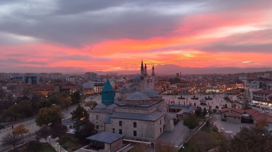 Konya’da Kartpostallık Gün Batımı Manzaraları