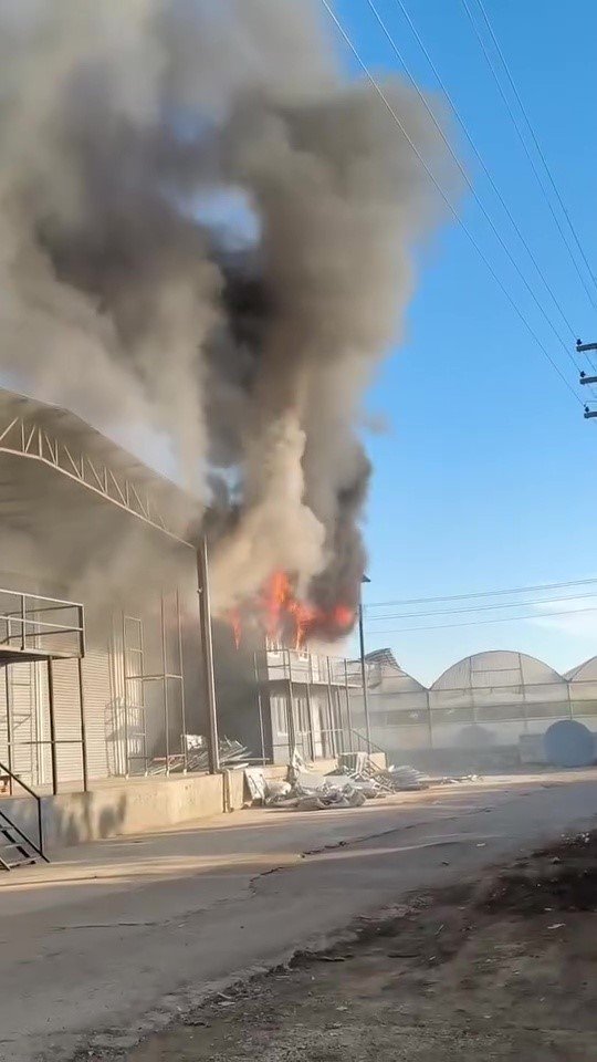 Sandalye Üretim Atölyesi Alev Alev Yandı