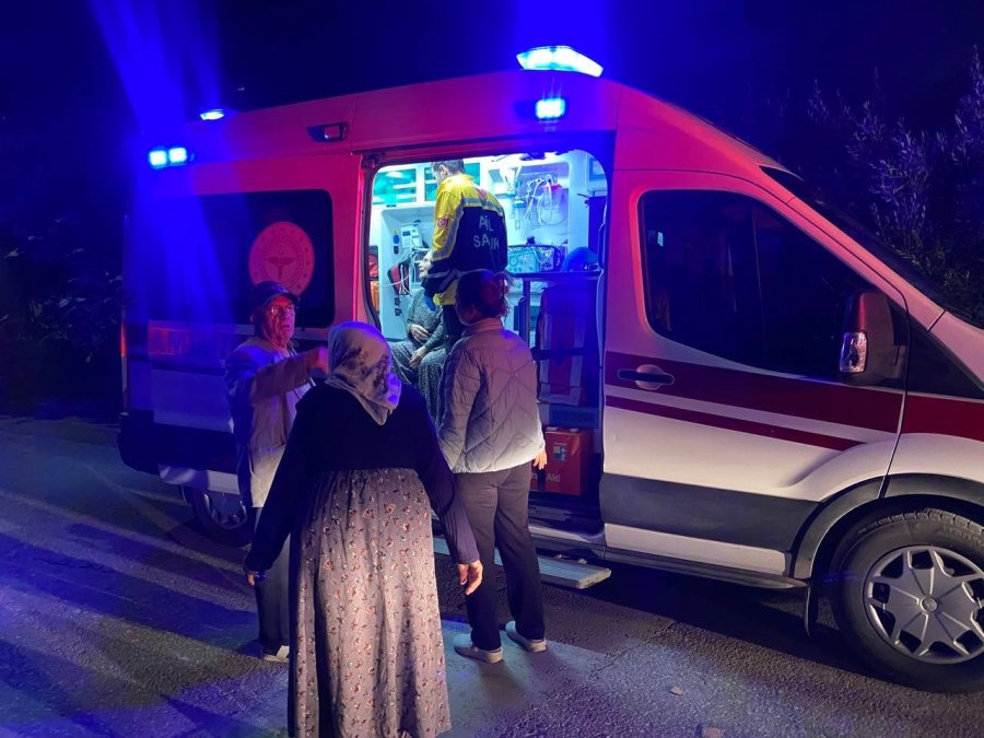 Serik’te Korkutan Ev Yangını