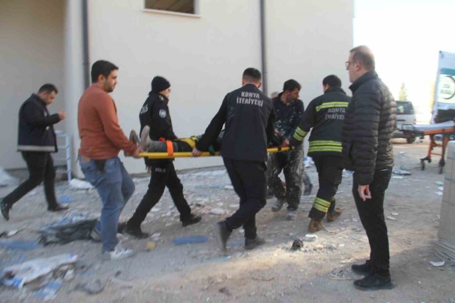 İnşaatta Asansör Boşluğuna Düşen Şahıs Yaralandı