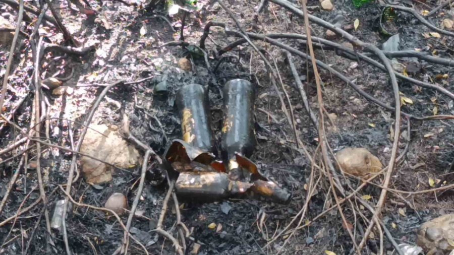 Ormanlık Alanda Çıkan Yangını Vatandaşlar Söndürdü